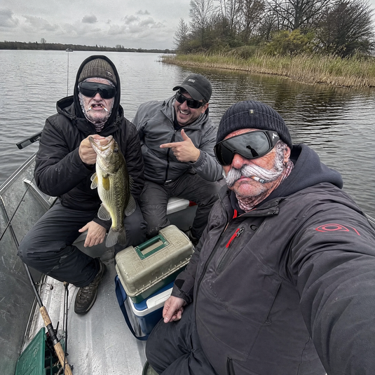 Frosty Face Fishing Mask Hero
