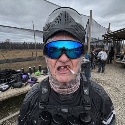Frosty Face Paintball Mask - Grandma Josie