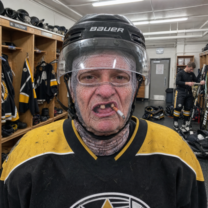 Frosty Face Hockey Mask - Grandma Josie