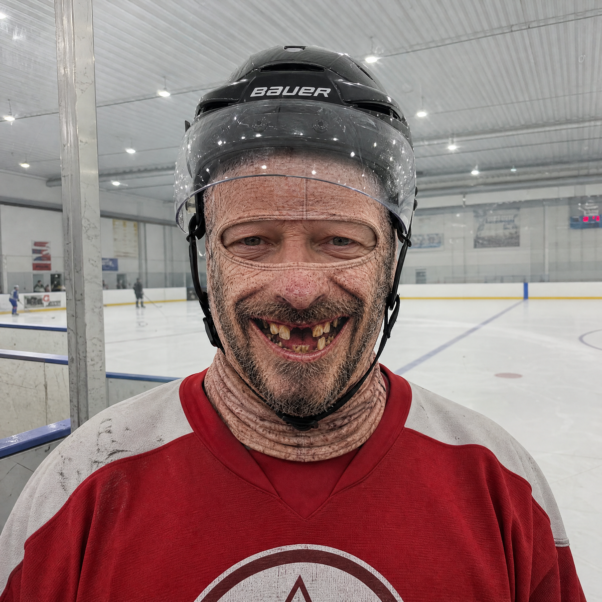 Frosty Face Hockey Mask - Toothless Tony